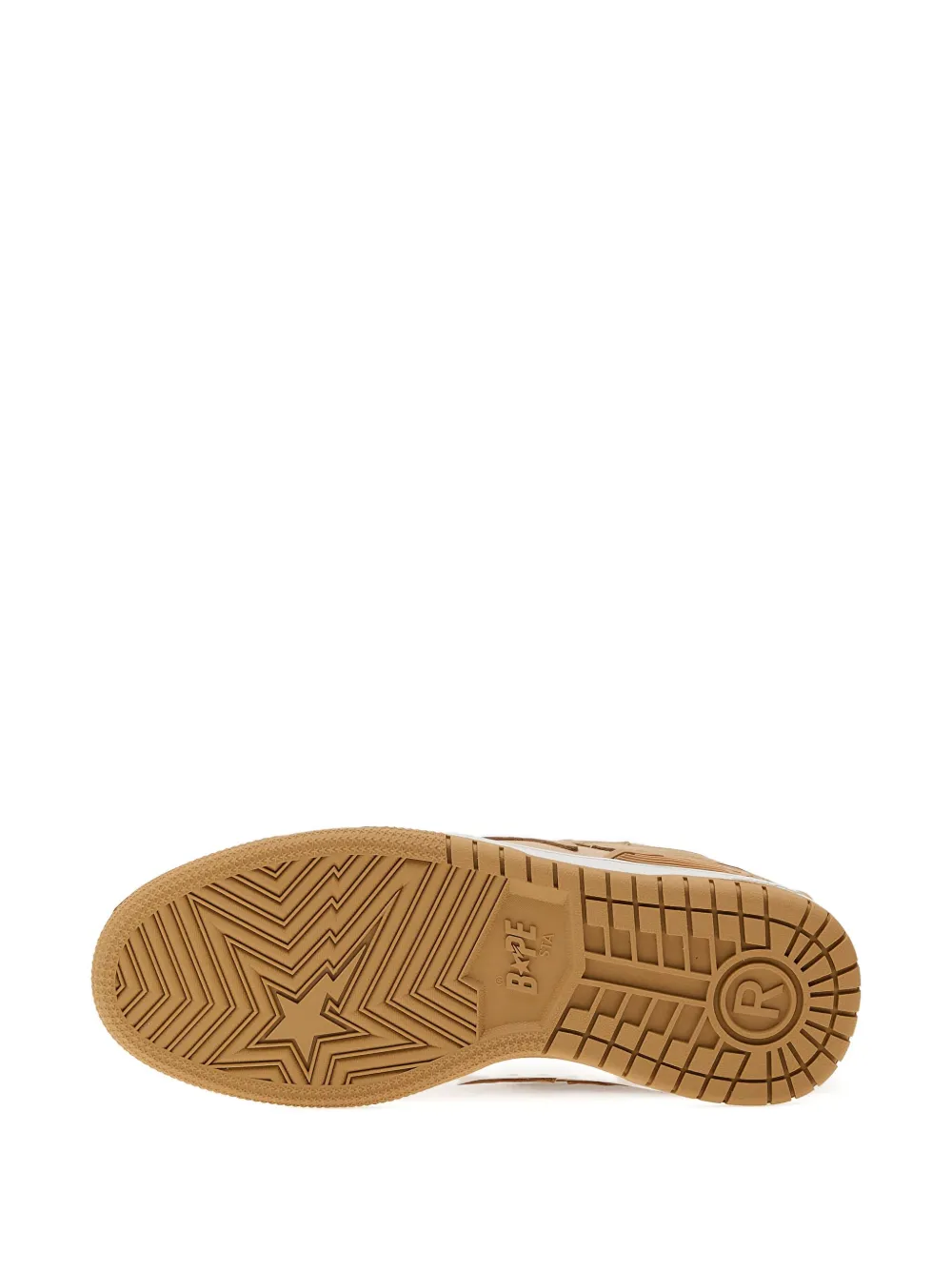 A BATHING APE BAPE SK8 STA #4 sneakers Brown
