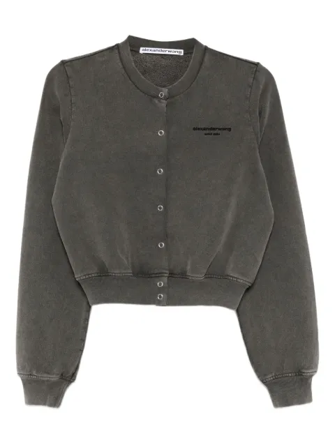 Alexander Wang Jacke mit Logo-Print