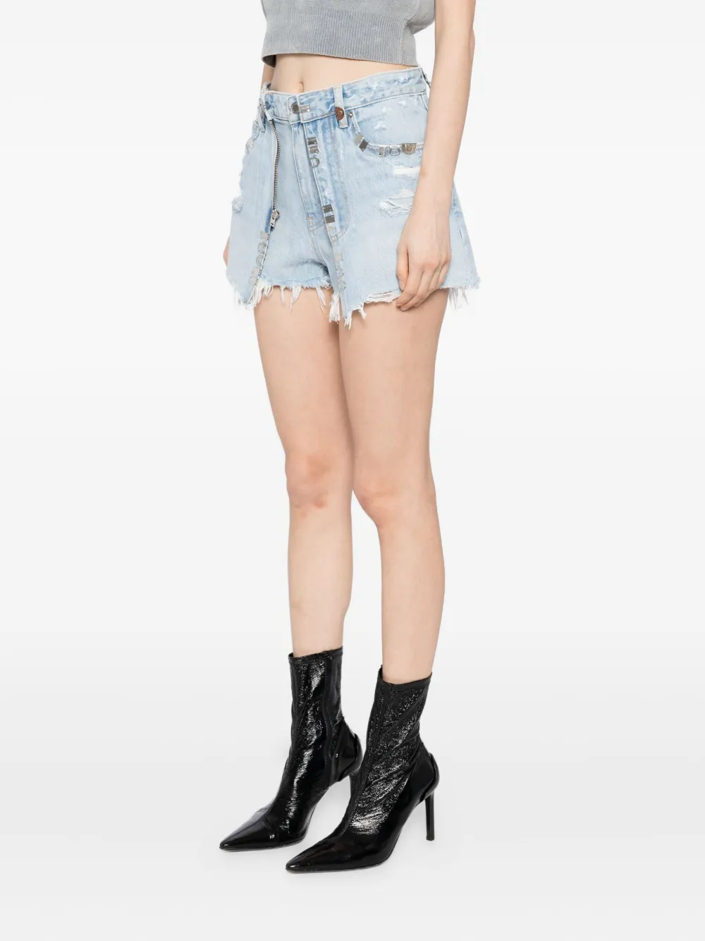 Alexander Wang Gelaagde skort Blauw
