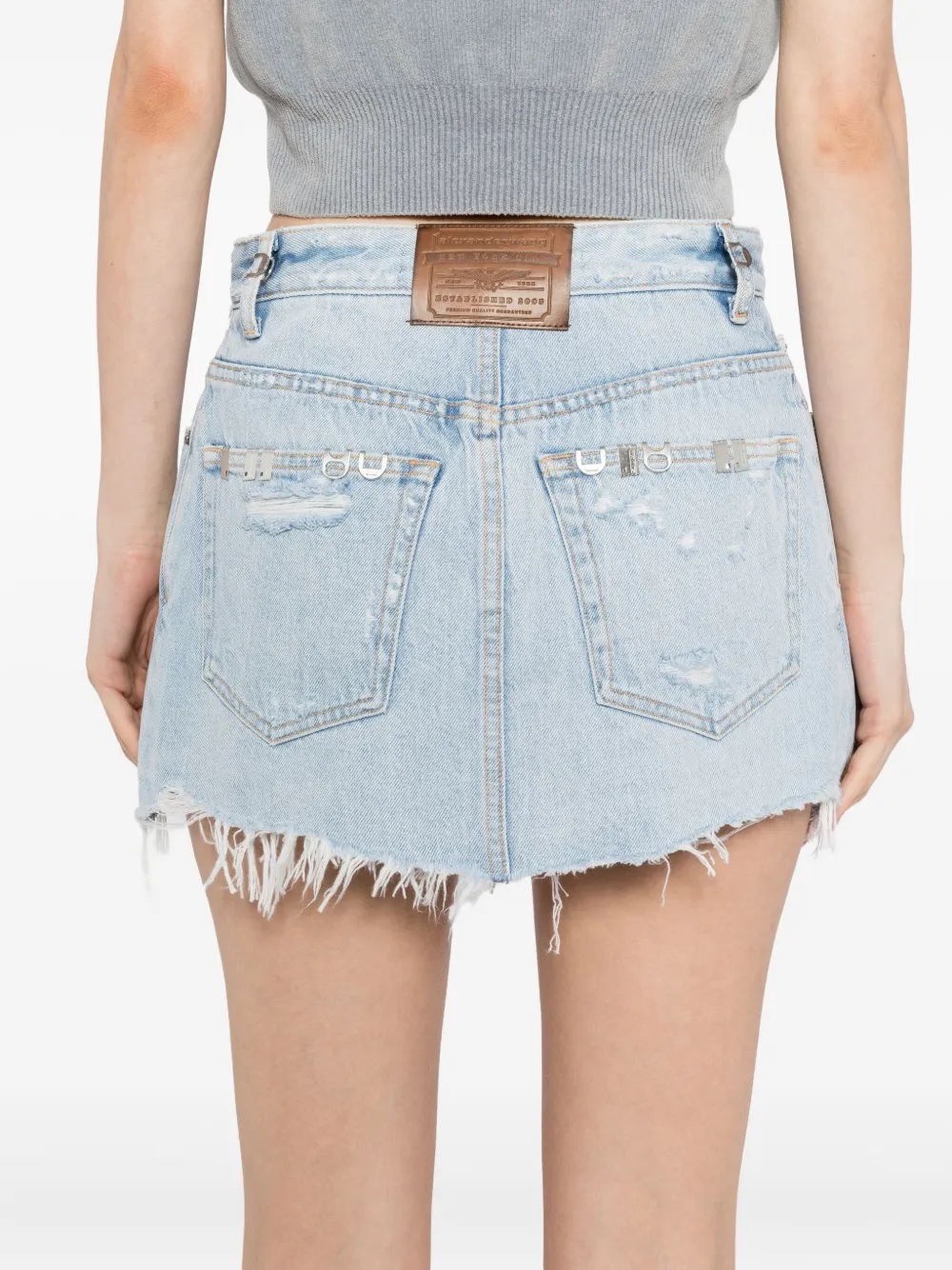 Alexander Wang Gelaagde skort Blauw