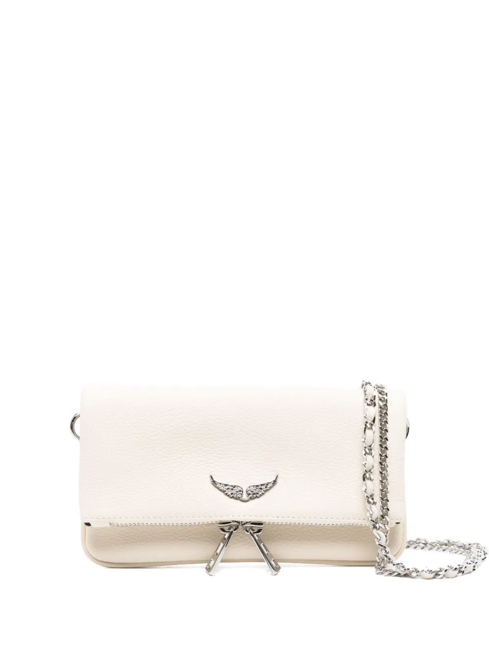 Zadig&Voltaire Rock Nano mini-tas met ritssluiting Beige