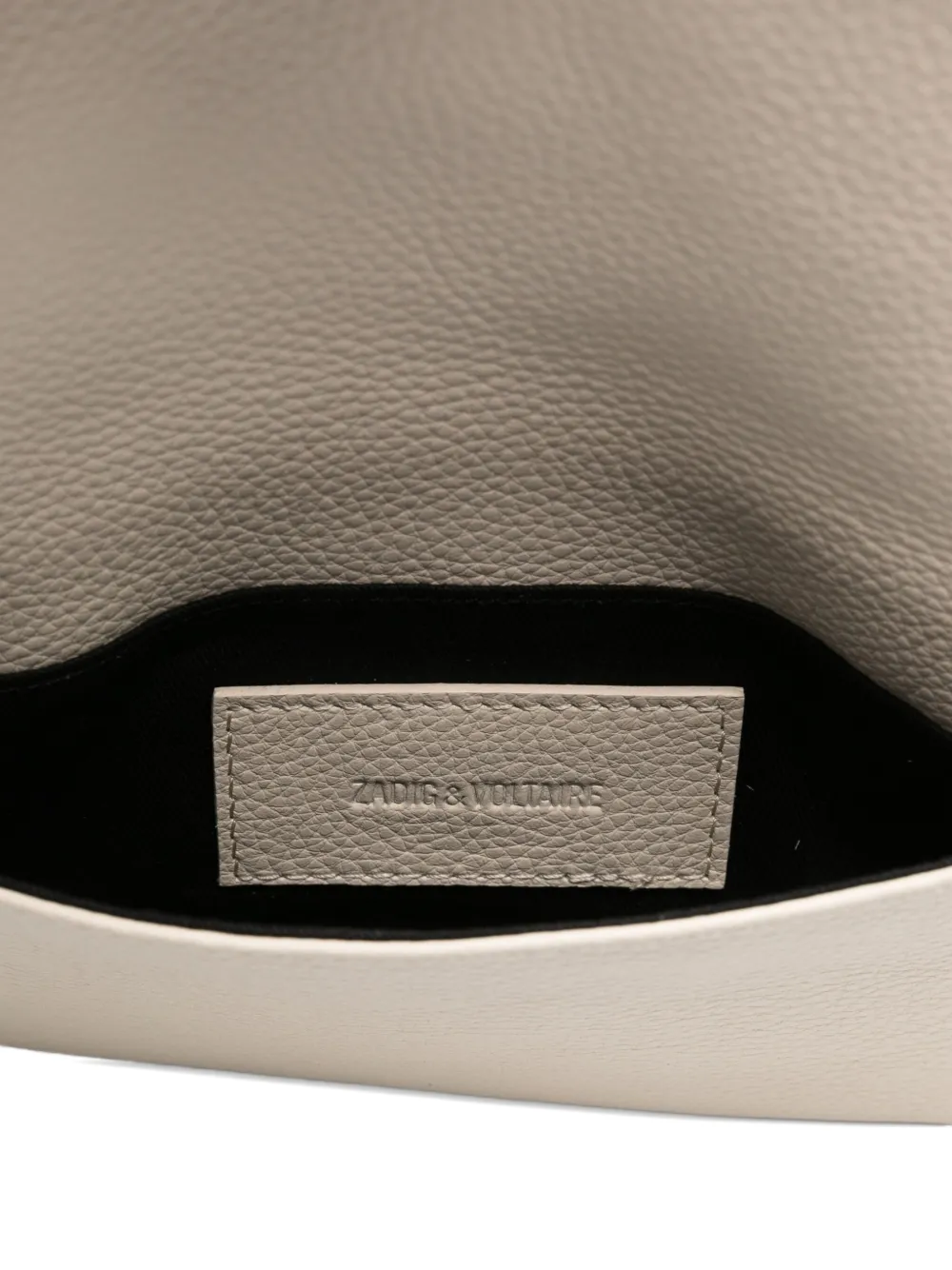 Zadig&Voltaire Rock Nano mini-tas met ritssluiting Beige