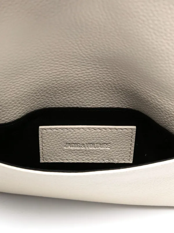 Zadig&Voltaire Bolsa Rock Nano Mini Com Zíper | Neutro | FARFETCH BR