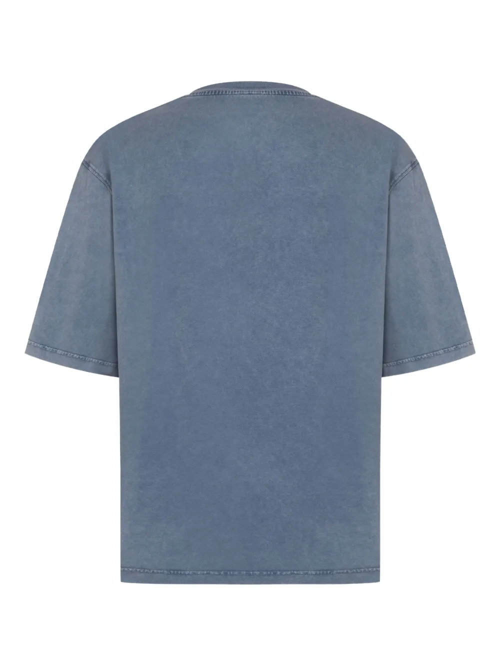 Moschino T-shirt met borduurwerk - Blauw