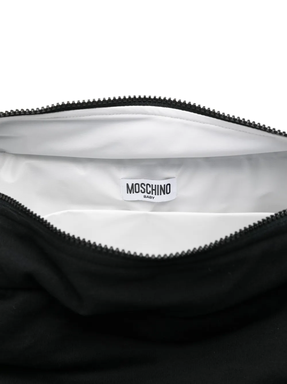 Moschino Kids Teddy Bear-print changing bag Zwart