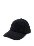 Emporio Armani Kids embroidered-logo baseball cap - Blue