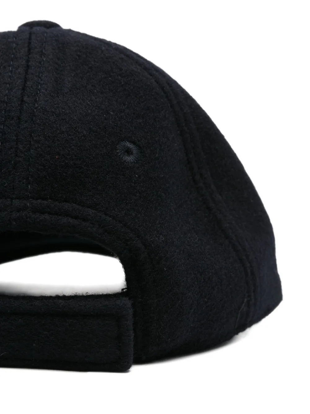 Emporio Armani Kids embroidered-logo baseball cap Blauw