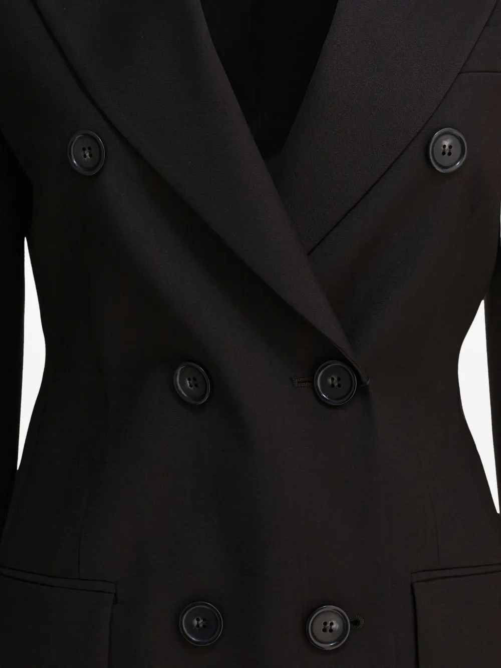 Max Mara Adamo double-breasted wool blazer Bruin
