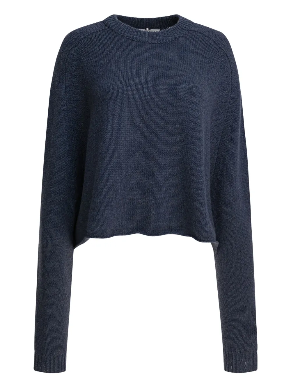 Lisa Yang Round-neck Cashmere Sweater In Blue