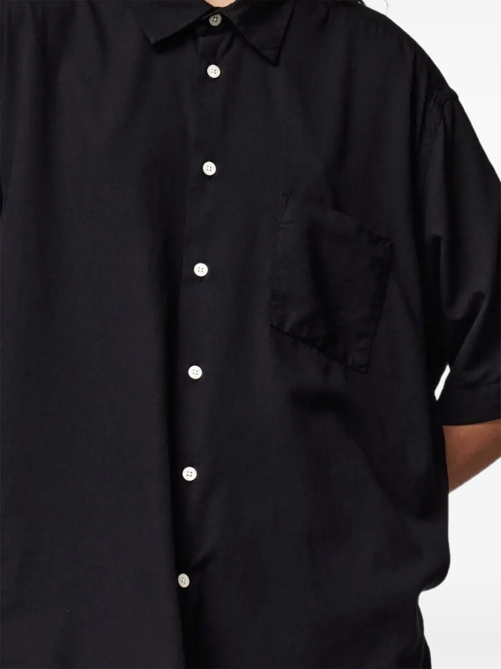  Adnym Pocket Button Shirt - Black 