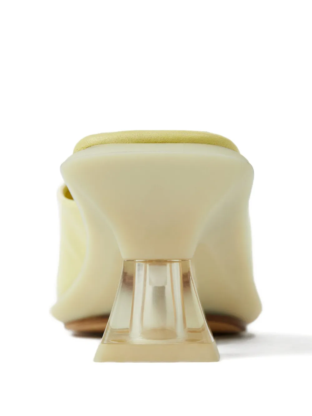 Miista 42mm Synthia square-toe sandals Yellow