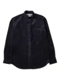 Schnayderman's BD Cord button-down shirt - Blue