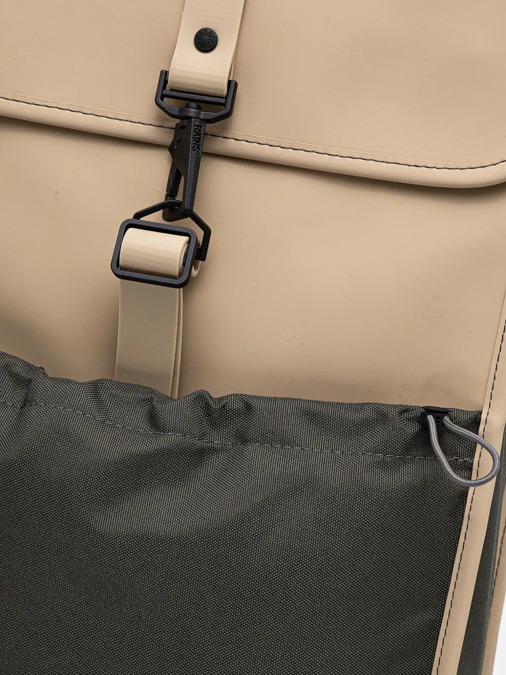 Rains Mix Pocket Backpack In Neutral
