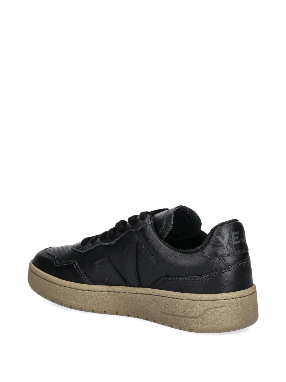 VEJA V-90 leather sneakers Black