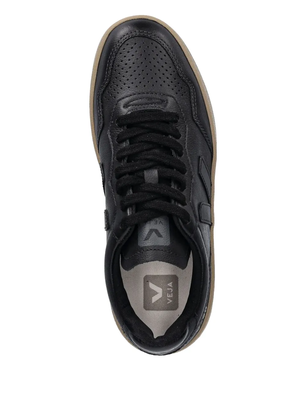 VEJA V-90 leather sneakers Black