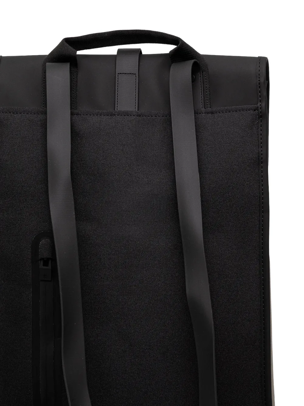 Rains Mix flap-pocket backpack Zwart