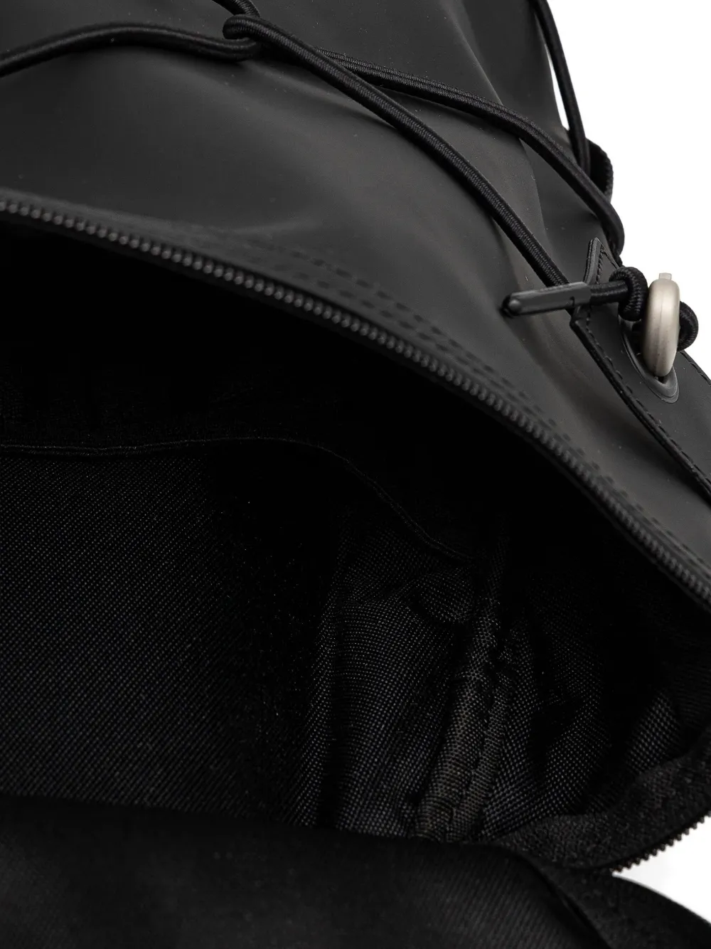 Rains Trail Cord Sling Bag In Black