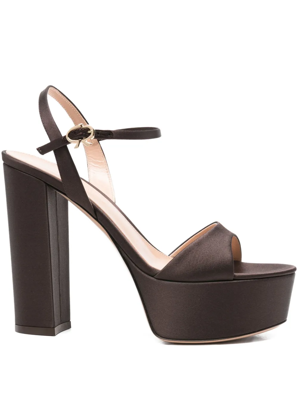 Gianvito Rossi 85mm Marlena sandals Brown