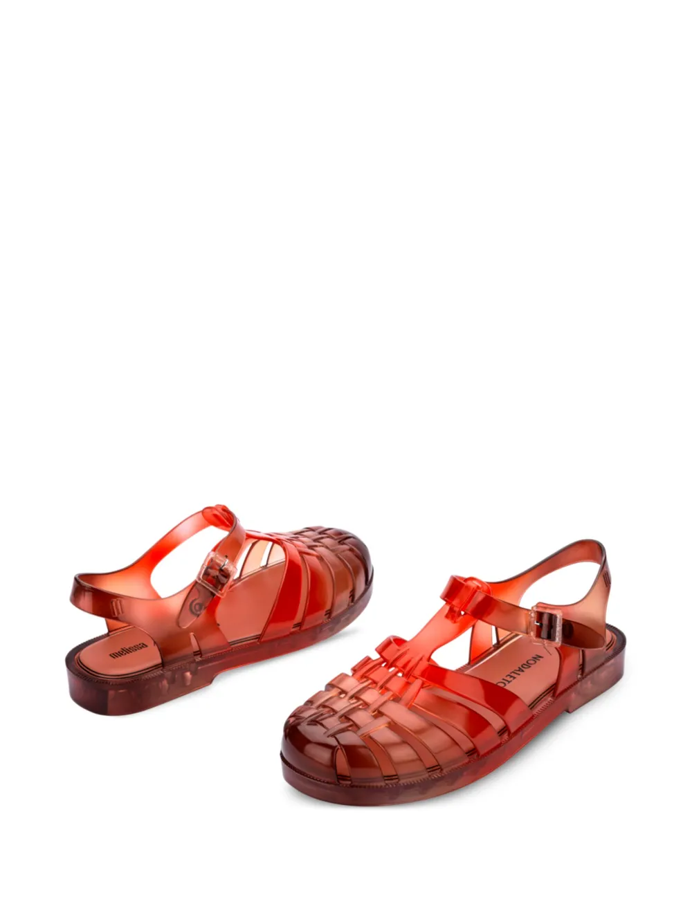 Melissa x Nodaleto Possession sandals Red