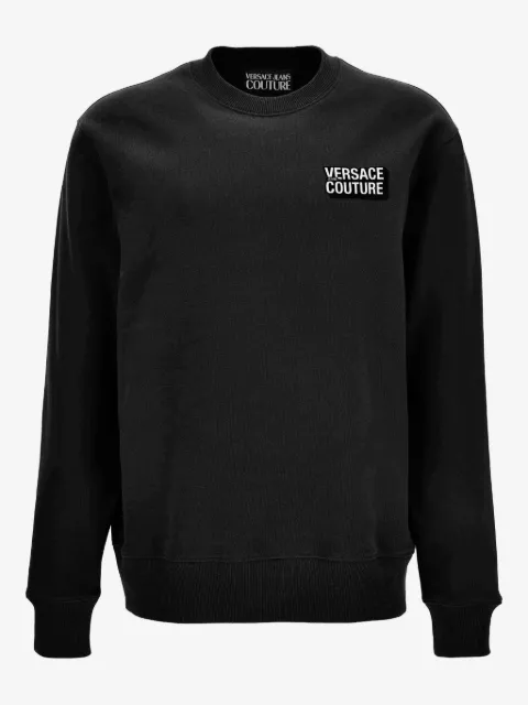 Versace Jeans Couture sudadera con parche del logo