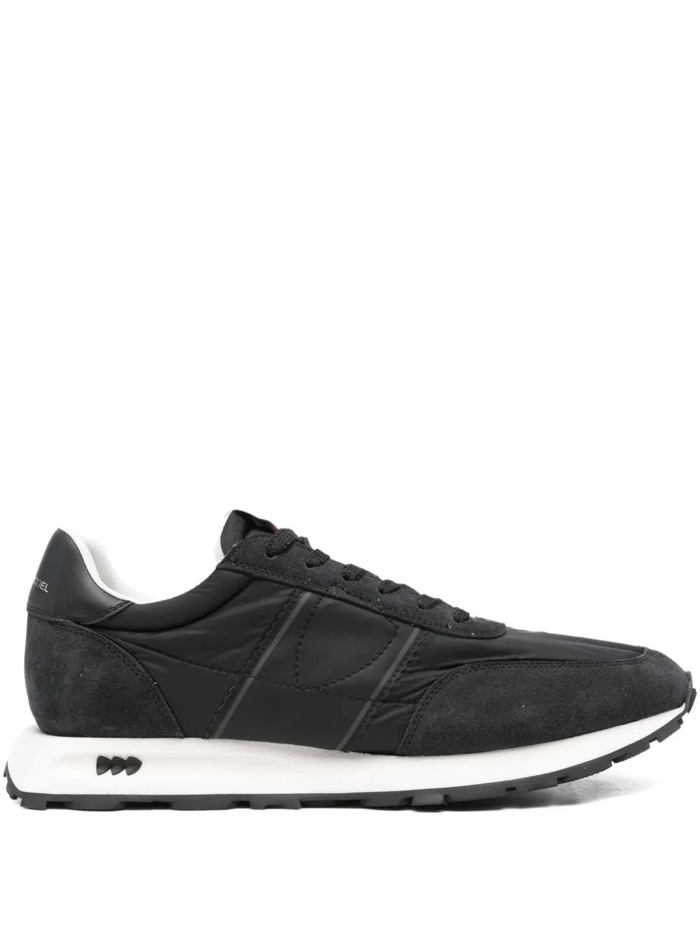 Philippe Model Paris Tour panelled suede sneakers Black