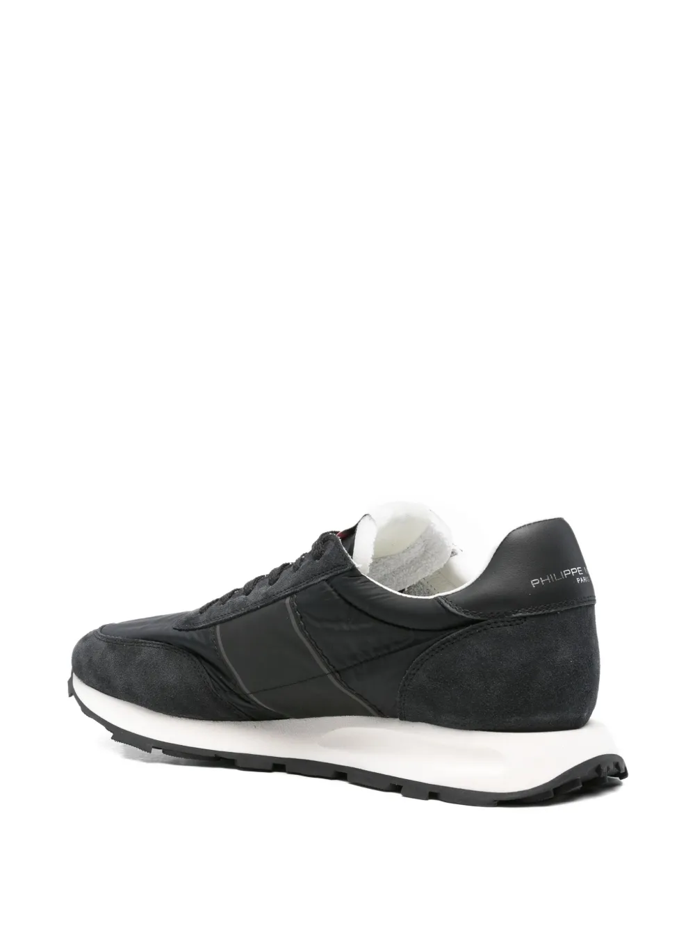 Philippe Model Paris Tour panelled suede sneakers Black