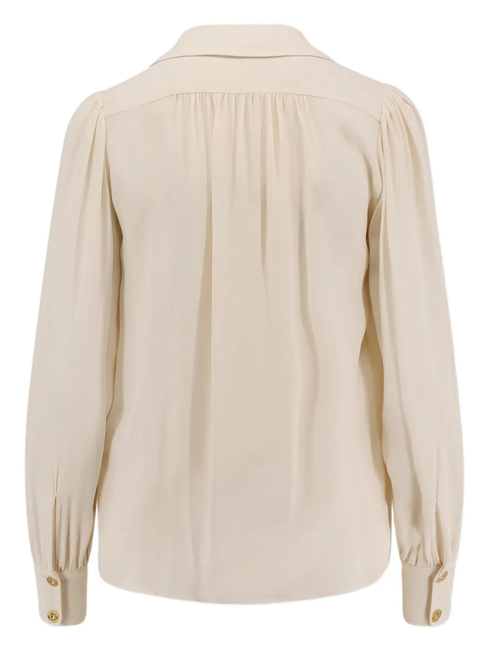 Elisabetta Franchi collar-detail blouse Wit