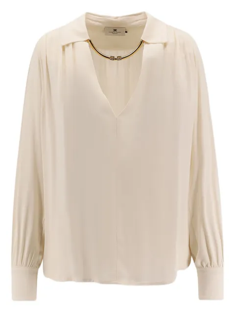 Elisabetta Franchi collar-detail blouse