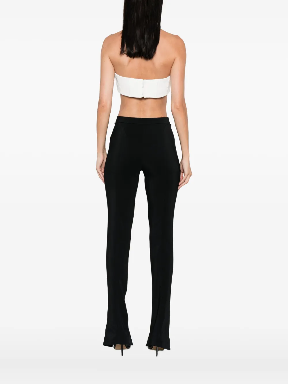 NISSA Top met verfraaide strik Wit