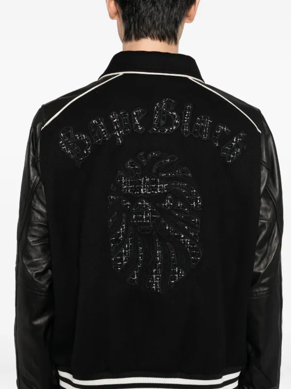 A BATHING APE 9090 コラボ　スタジャン 黒 BAPE BLACK *A BATHING APE® スタジアムジャンパー | ブラック