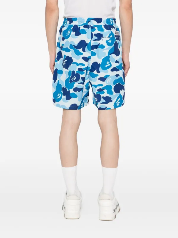 A BATHING APEショートパンツ A BATHING APE® グラフィック ショートパンツ | ブルー