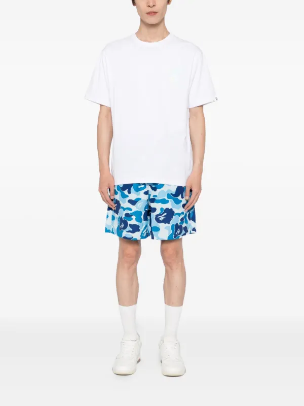 A BATHING APEショートパンツ A BATHING APE® グラフィック ショートパンツ | ブルー
