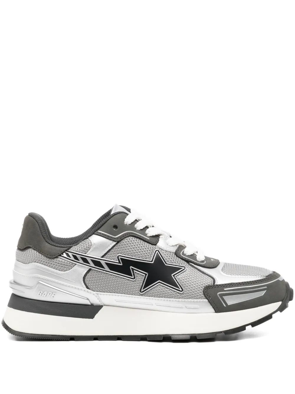 A BATHING APE roasta express trainers Grey