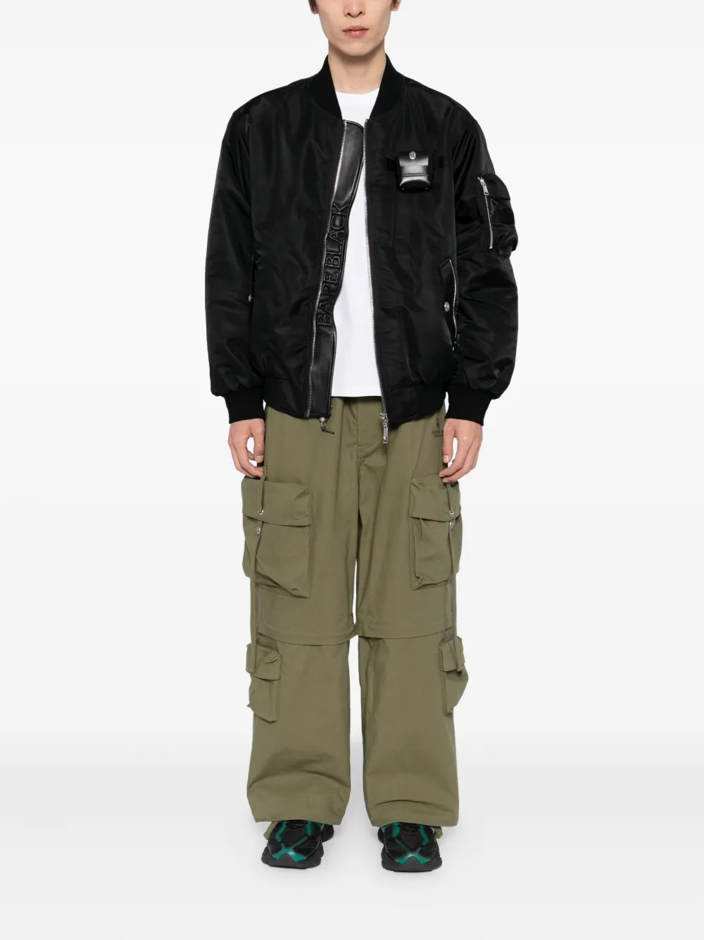 BAPE BLACK *A BATHING APE Cargo broek - Groen