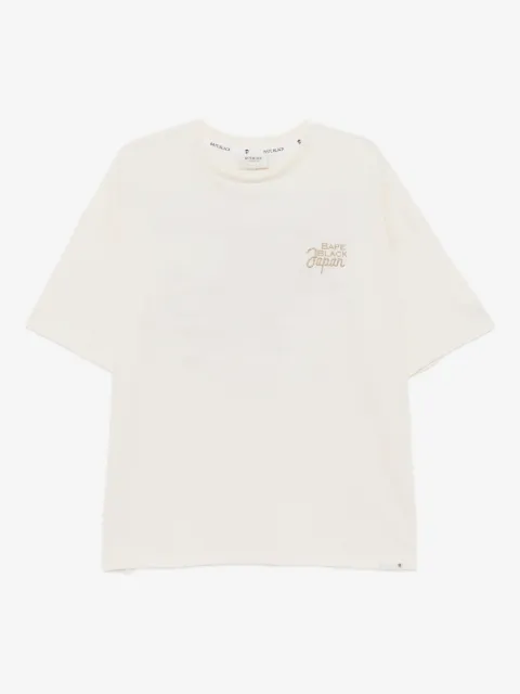 A BATHING APE® t-shirt à logo brodé