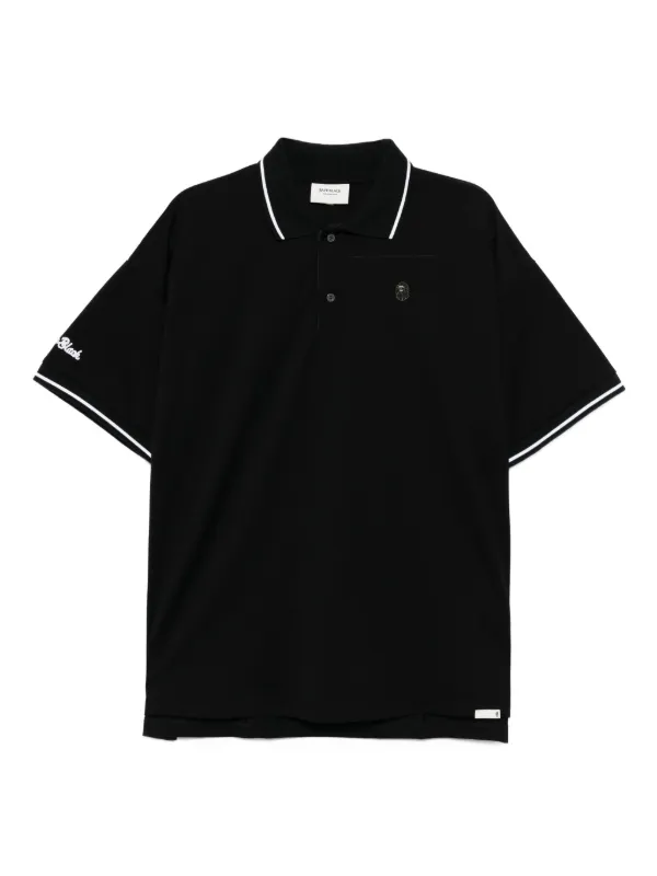 A BATHING APE 星柄ポロシャツ Lサイズ A BATHING APE 星柄ポロシャツ