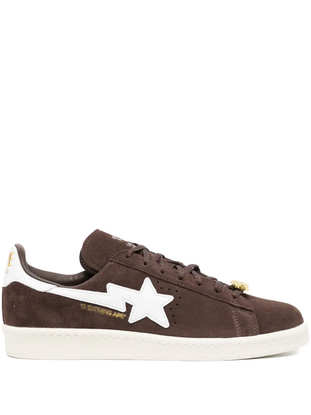 A BATHING APE x Adidas Stan Smith trainers Brown
