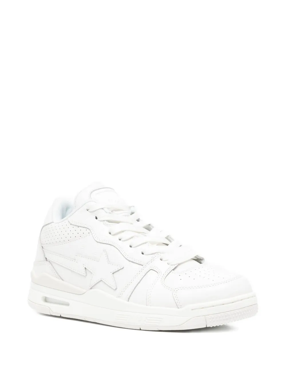 A BATHING APE hi-tops trainers White