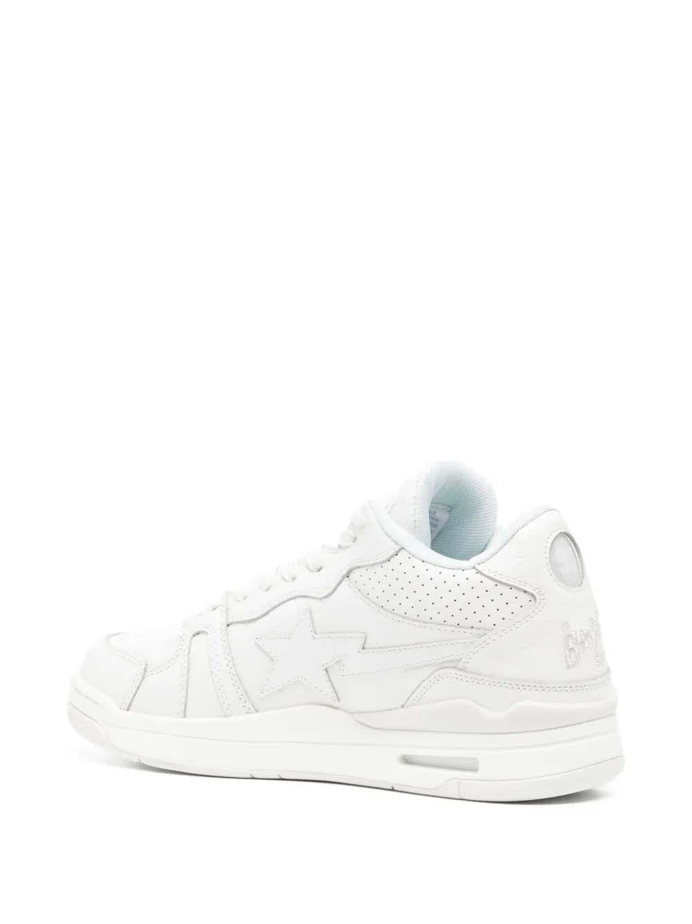 A BATHING APE hi-tops trainers White