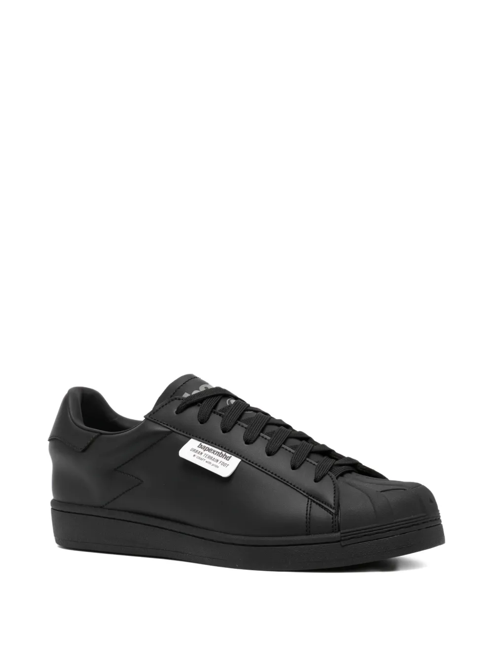 A BATHING APE x NBHD trainers Black
