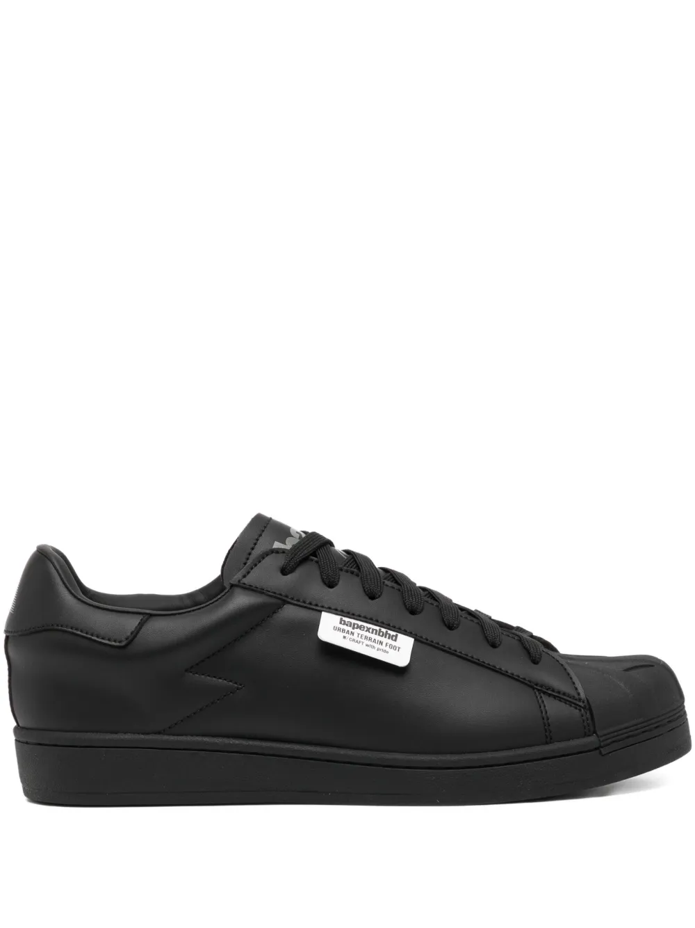 A BATHING APE x NBHD trainers Black