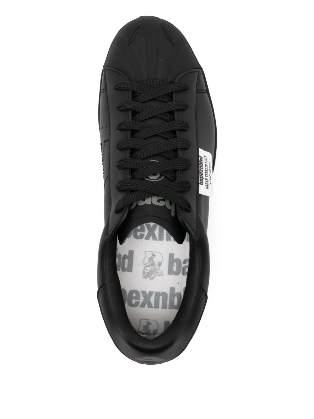 A BATHING APE x NBHD trainers Black