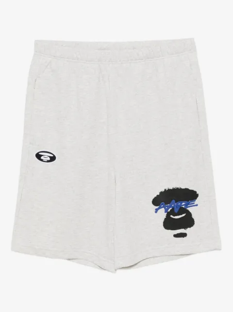AAPE BY *A BATHING APE® embroidered-logo shorts