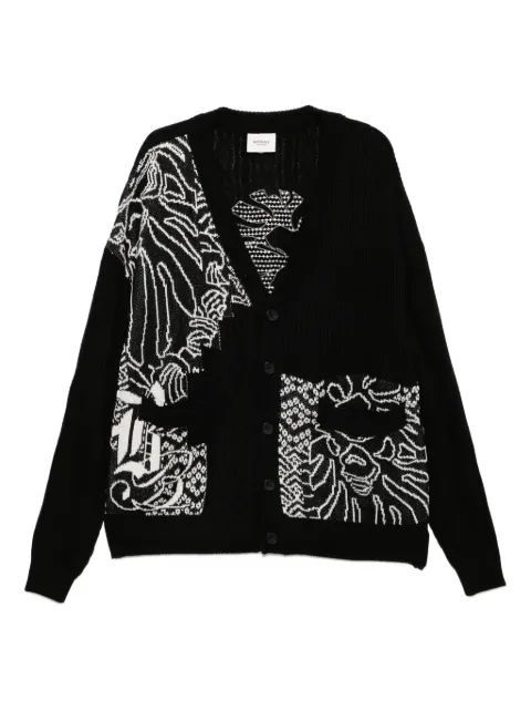 BAPE BLACK *A BATHING APE® graphic-print cardigan