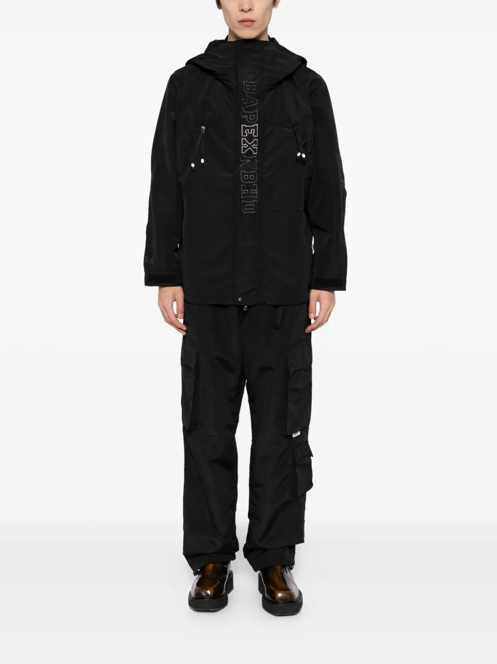 A BATHING APE Broek met elastische tailleband - Zwart