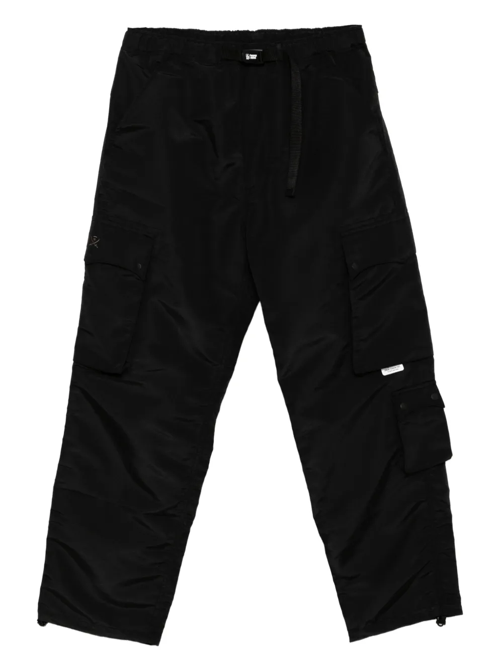 A BATHING APE Broek met elastische tailleband Zwart