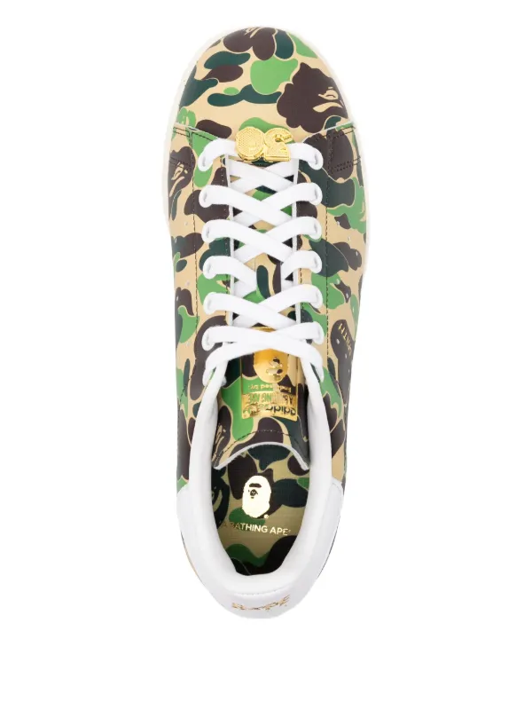 A BATHING APE® x Adidas Stan Smith スニーカー | グリーン | FARFETCH JP