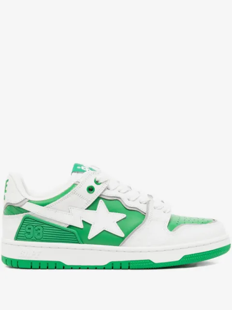 A BATHING APE® star-embellished trainers