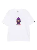 AAPE BY *A BATHING APE® cotton T-shirt - White