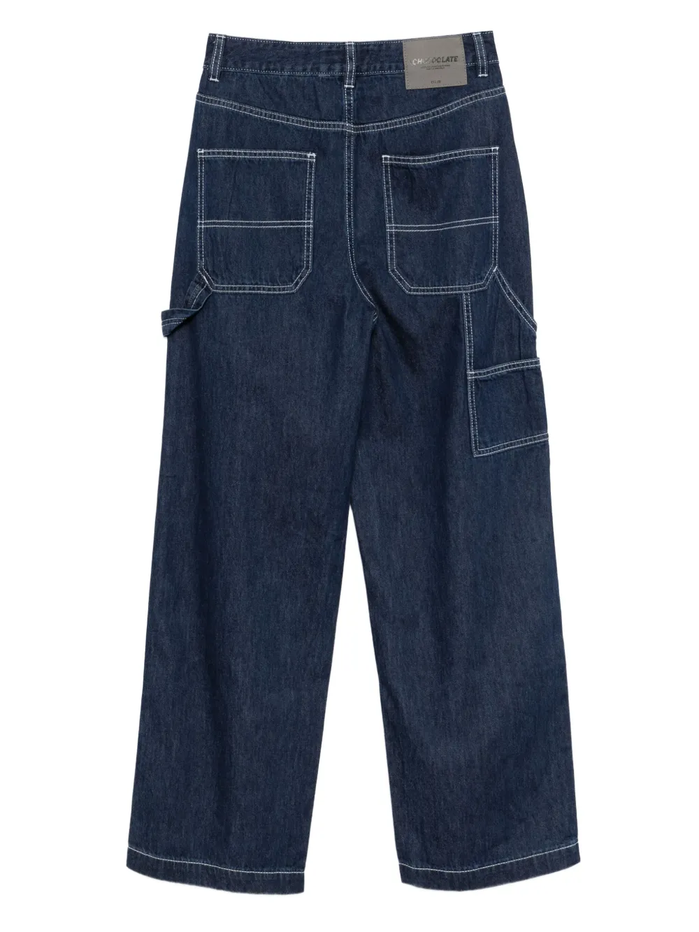 CHOCOOLATE Straight jeans - Blauw